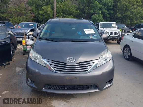 2015 Toyota Sienna XLE with VIN 5TDYK3DC6FS542504, listed as a IAAI auction lot 42569992 with 113,004 mi miles and . Bid and sale history available at DreamBid. Image 12.