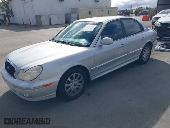 2003 Hyundai Sonata GLS with VIN KMHWF35H93A897855, listed as a IAAI auction lot 41527610 with 122,010 mi miles. Bid and sale history available at carsss.com. Image 17.