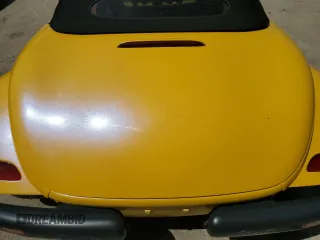 2000 Plymouth Prowler z VIN 1P3EW65G4YV605652, wystawiony jako Copart lot #61837594 z przebiegiem 130 326 mil mil oraz Tytuł czysty. Historia ofert i sprzedaży dostępna na DreamBid. Obrazek 10.