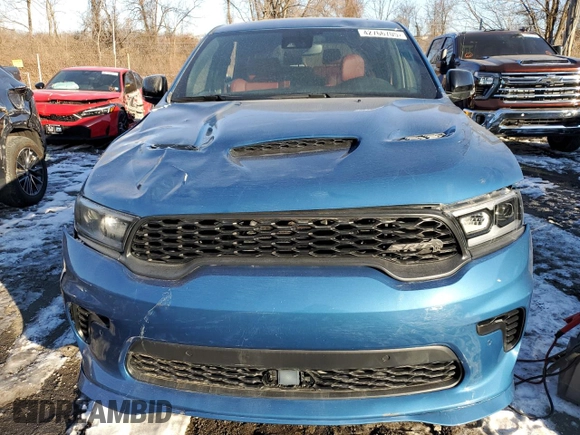 2024 Dodge Durango SRT Hellcat Premium with VIN 1C4SDJH97RC222388, listed as a Copart auction lot 42766705 with Not provided miles and Salvage title. Bid and sale history available at DreamBid. Image 5.
