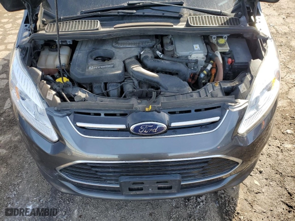 2017 Ford C-Max Hybrid SE with VIN 1FADP5AU4HL112117, listed as a Copart auction lot 44242635 with 96,676 mi miles and Salvage Title. Bid and sale history available at carsss.com. Image 11.