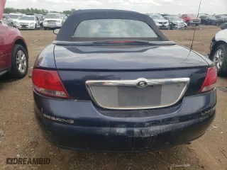 2001 Chrysler Sebring Limited with VIN 1C3EL65U71N600793, listed as a Copart auction lot 55685344 with 0 mi miles and Clean Title. Bid and sale history available at carsss.com. Image 6.