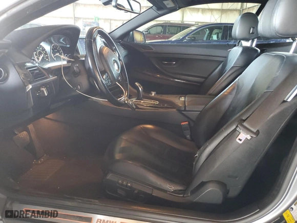 2012 BMW 6 Series 640i with VIN WBALW7C5XCDX58126, listed as a Copart auction lot 46287855 with 154,413 mi miles and Clean Title. Bid and sale history available at carsss.com. Image 7.