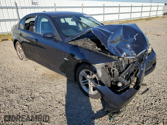 2008 BMW 3 Series 328i with VIN WBAVA37578NL54356, listed as a Copart auction lot 42912145 with 153,166 mi miles and Salvage Title. Bid and sale history available at DreamBid. Image 4.