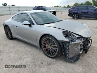 2017 Porsche 911 Carrera with VIN WP0AA2A98HS106772, listed as a Copart auction lot 66807043 with 36,306 mi miles. Bid and sale history available at carsss.com. Image 4.