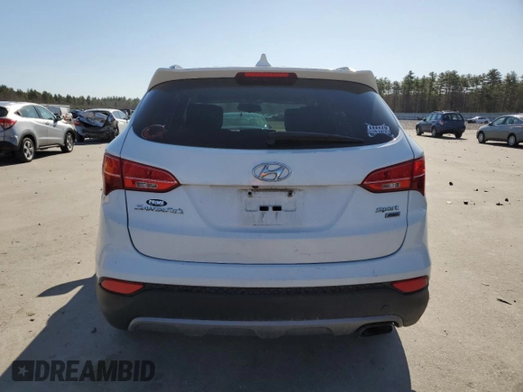 2014 Hyundai Santa Fe Sport with VIN 5XYZUDLB4EG221893, listed as a Copart auction lot 54477735 with 210,315 mi miles and Clean Title. Bid and sale history available at carsss.com. Image 6.