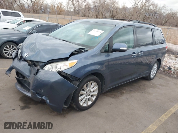 2013 Toyota Sienna XLE with VIN 5TDDK3DC1DS062849, listed as a IAAI auction lot 41510296 with 100,178 mi miles and . Bid and sale history available at DreamBid. Image 17.
