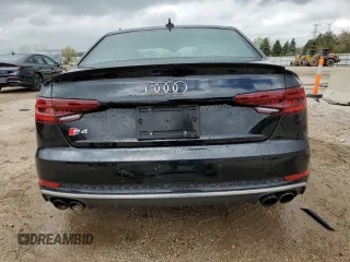 2019 Audi S4 Prestige z VIN WAUC4AF46KA116993, wystawiony jako Copart lot #55222725 z przebiegiem 39 123 mil mil oraz Szkody całkowita. Historia ofert i sprzedaży dostępna na DreamBid. Obrazek 6.