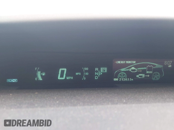 2011 Toyota Prius I with VIN JTDKN3DU2B1473193, listed as a IAAI auction lot 42064975 with 212,833 mi miles and . Bid and sale history available at DreamBid. Image 7.