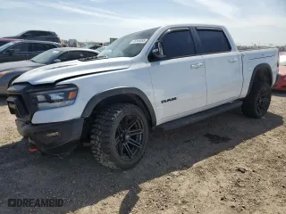 2019 Ram 1500 Sport with VIN 1C6SRFLT2KN722445, listed as a Copart auction lot 48166065 with 0 mi miles and Salvage Title. Bid and sale history available at carsss.com. Image 1.