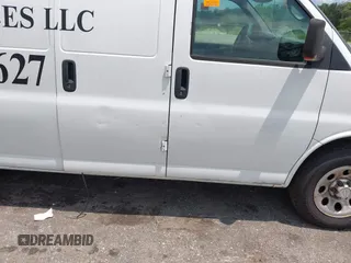2011 Chevrolet Express Cargo with VIN 1GCSGAFX4B1119293, listed as a IAAI auction lot 42589813 with 153,683 mi miles and . Bid and sale history available at DreamBid. Image 6.