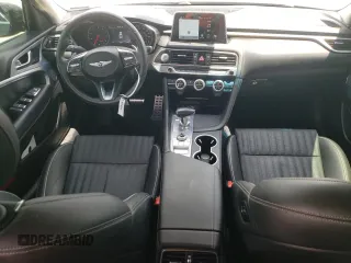 2021 Genesis G70 2.0T with VIN KMTG34LA7MU070211, listed as a Copart auction lot 59613564 with 18,062 mi miles and Salvage Title. Bid and sale history available at carsss.com. Image 8.
