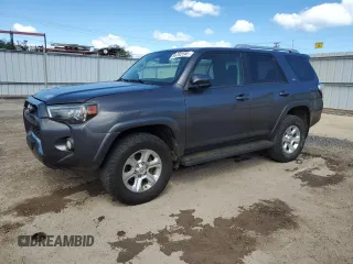 2018 Toyota 4Runner SR5 with VIN JTEBU5JR7J5580189, listed as a Copart auction lot 64752145 with 93,957 mi miles and Salvage title. Bid and sale history available at DreamBid. Image 1.