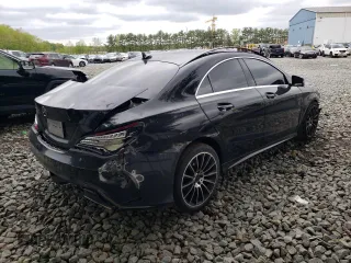 2017 Mercedes-Benz CLA with VIN WDDSJ4EB6HN499477, listed as a Copart auction lot 49230713 with 156,178 mi miles. Bid and sale history available at carsss.com. Image 3.