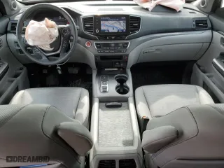 2021 Honda Ridgeline RTL-E with VIN 5FPYK3F7XMB022704, listed as a Copart auction lot 47239635 with 31,428 mi miles and Salvage Title. Bid and sale history available at carsss.com. Image 8.