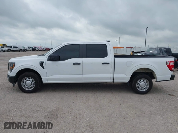 2023 Ford F-150 XL with VIN 1FTEW1C52PKF75099, listed as a IAAI auction lot 42104465 with 42,025 mi miles and . Bid and sale history available at DreamBid. Image 13.