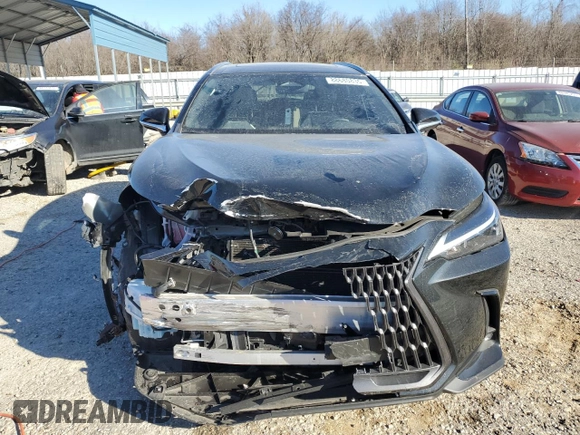 2024 Lexus NX 350h with VIN JTJAKCEZ0R2038950, listed as a Copart auction lot 88680835 with 11,390 mi miles and Salvage title. Bid and sale history available at DreamBid. Image 5.
