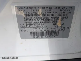 2018 Nissan Kicks SV with VIN 3N1CP5CU1JL505380, listed as a IAAI auction lot 40267581 with 80,705 mi miles. Bid and sale history available at carsss.com. Image 9.