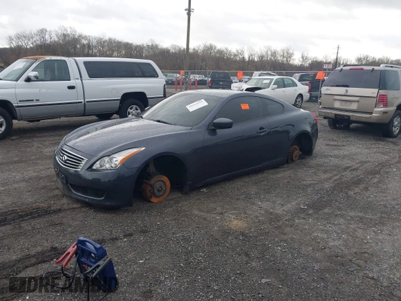 2010 Infiniti G37 Coupe x with VIN JN1CV6EL4AM152283, listed as a IAAI auction lot 41914316 with 1 mi miles. Bid and sale history available at carsss.com. Image 17.
