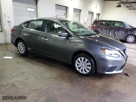 2017 Nissan Sentra SV with VIN 3N1AB7AP5HY343541, listed as a Copart auction lot 42973775 with 29,035 mi miles and Salvage Title. Bid and sale history available at carsss.com. Image 4.
