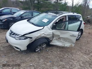 2011 Nissan Murano SV with VIN JN8AZ1MW9BW162454, listed as a IAAI auction lot 41892202 with 152,286 mi miles. Bid and sale history available at carsss.com. Image 2.