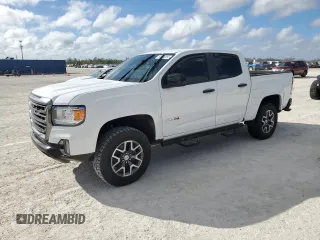 2021 GMC Canyon 4WD AT4 w/Cloth with VIN 1GTG6FEN5M1227253, listed as a Copart auction lot 85593064 with 0 mi miles and Non Repairable. Bid and sale history available at carsss.com. Image 1.