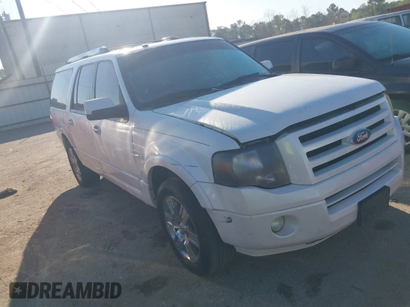 2010 Ford Expedition Max Limited with VIN 1FMJK1K59AEB70466, listed as a IAAI auction lot 41768011 with 208,089 mi miles and . Bid and sale history available at DreamBid. Image 1.