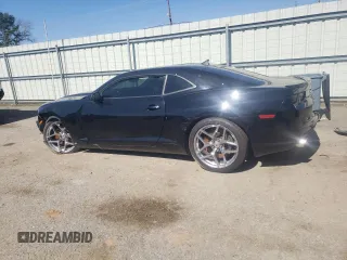 2011 Chevrolet Camaro 2SS with VIN 2G1FT1EW0B9201693, listed as a Copart auction lot 46985565 with 54,168 mi miles and Salvage Title. Bid and sale history available at DreamBid. Image 2.