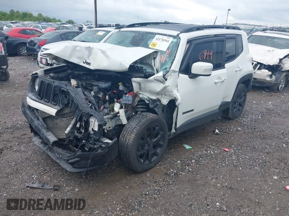 2017 Jeep Renegade Latitude с VIN ZACCJBBB5HPG63638, выставлен на аукционе IAAI как лот 42176944 с пробегом 143 930 миль миль и . История ставок и продаж доступна на DreamBid. Изображение 2.