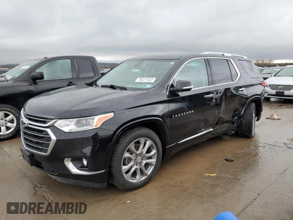 2019 Chevrolet Traverse Premier with VIN 1GNEVKKW5KJ109935, listed as a Copart auction lot 71992752 with 56,352 mi miles. Bid and sale history available at carsss.com. Image 1.