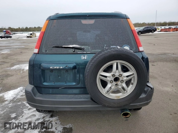 1998 Honda CR-V EX with VIN JHLRD1868WC047491, listed as a Copart auction lot 44461915 with 127,891 mi miles and Clean Title. Bid and sale history available at carsss.com. Image 6.