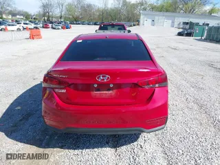 2021 Hyundai Accent SE with VIN 3KPC24A69ME140546, listed as a IAAI auction lot 41874525 with 57,569 mi miles. Bid and sale history available at carsss.com. Image 16.