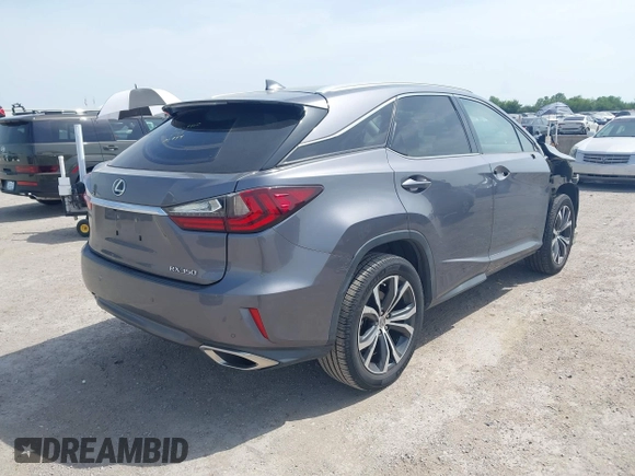 2017 Lexus RX 350 with VIN 2T2ZZMCA1HC059791, listed as a IAAI auction lot 42647745 with 80,962 mi miles and . Bid and sale history available at DreamBid. Image 4.