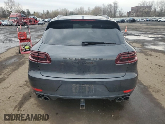 2017 Porsche Macan GTS with VIN WP1AG2A55HLB50104, listed as a Copart auction lot 52354985 with 111,447 mi miles and Salvage title. Bid and sale history available at DreamBid. Image 6.