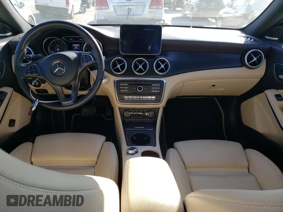 2017 Mercedes-Benz CLA 250 with VIN WDDSJ4GB2HN497092, listed as a Copart auction lot 41401744 with 84,083 mi miles and . Bid and sale history available at DreamBid. Image 8.
