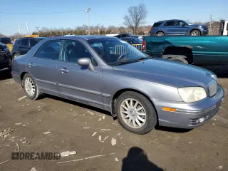 2005 Hyundai XG350 with VIN KMHFU45EX5A410991, listed as a Copart auction lot 45133225 with 162,275 mi miles and Salvage Title. Bid and sale history available at carsss.com. Image 4.