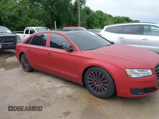2015 Audi A8 3.0T with VIN WAU3GAFD2FN026195, listed as a IAAI auction lot 42203252 with 146,908 mi miles and . Bid and sale history available at DreamBid. Image 13.