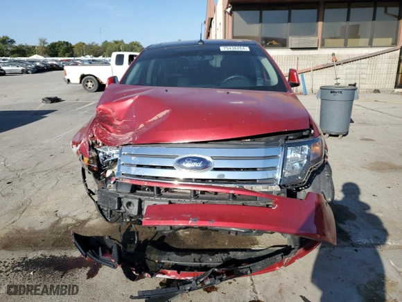 2010 Ford Edge Sport with VIN 2FMDK4AC5ABA07372, listed as a Copart auction lot 75436264 with 94,989 mi miles and Salvage Title. Bid and sale history available at carsss.com. Image 5.