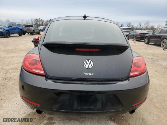 2012 Volkswagen Beetle 2.0T Turbo w/Sun/Sound with VIN 3VWV67ATXCM645050, listed as a Copart auction lot 45746555 with 152,935 mi miles and Salvage Title. Bid and sale history available at carsss.com. Image 6.