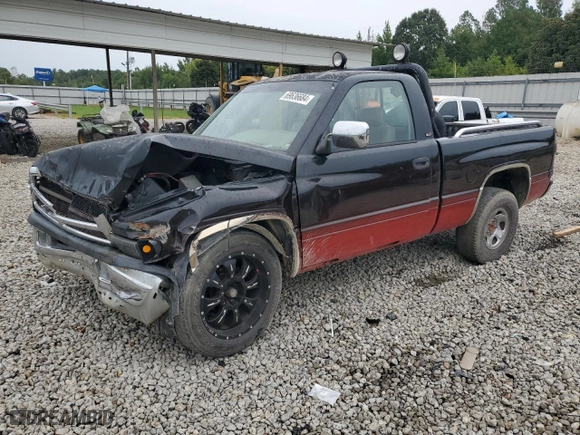 1996 Dodge Ram 1500 with VIN 1B7HC16Y9TS701268, listed as a Copart auction lot 69636684 with 253,206 mi miles and Salvage Title. Bid and sale history available at carsss.com. Image 1.