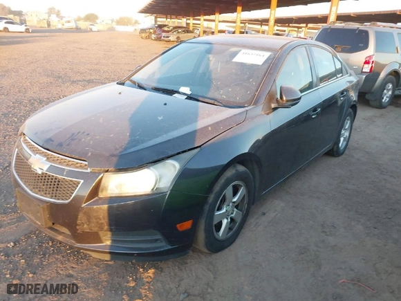 2014 Chevrolet Cruze 1LT with VIN 1G1PC5SB6E7379725, listed as a IAAI auction lot 41637164 with 143,809 mi miles. Bid and sale history available at carsss.com. Image 2.
