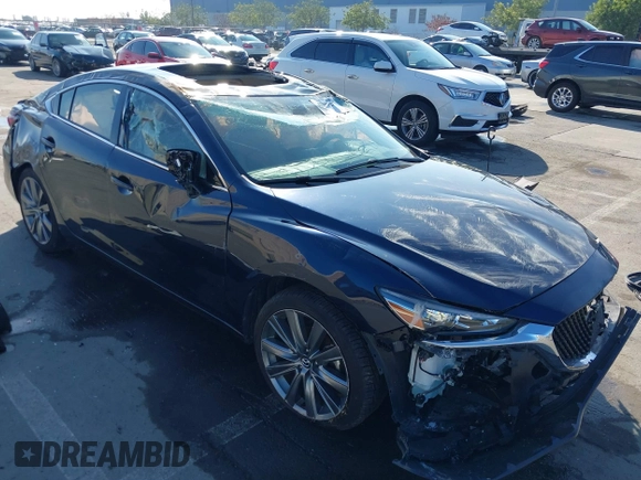 2021 Mazda Mazda6 Touring with VIN JM1GL1VM3M1603970, listed as a IAAI auction lot 41097927 with 1 mi miles. Bid and sale history available at carsss.com. Image 12.
