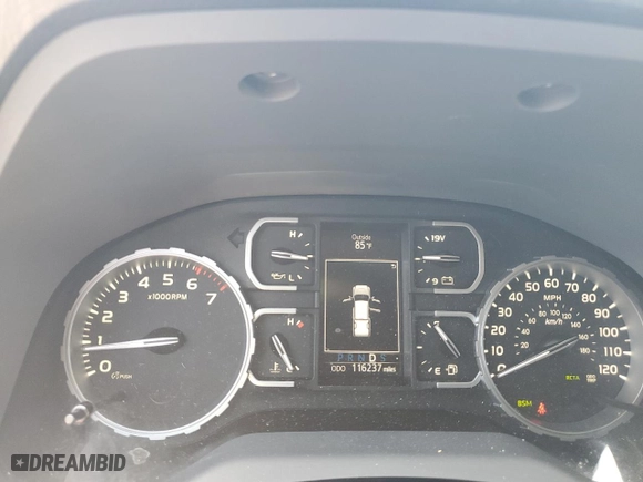2018 Toyota Tundra 4WD SR5 with VIN 5TFHW5F11JX710368, listed as a Copart auction lot 51309535 with 116,237 mi miles and Salvage Title. Bid and sale history available at carsss.com. Image 9.