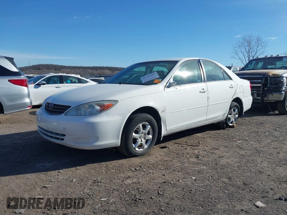 2003 Toyota Camry LE with VIN 4T1BE32K63U249910, listed as a IAAI auction lot 41719507 with 125,168 mi miles and . Bid and sale history available at DreamBid. Image 2.