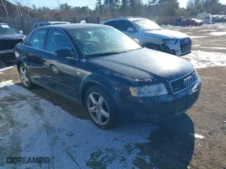 2003 Audi A4 3.0L with VIN WAULT68E63A325173, listed as a IAAI auction lot 41356221 with 172,761 mi miles. Bid and sale history available at carsss.com. Image 1.
