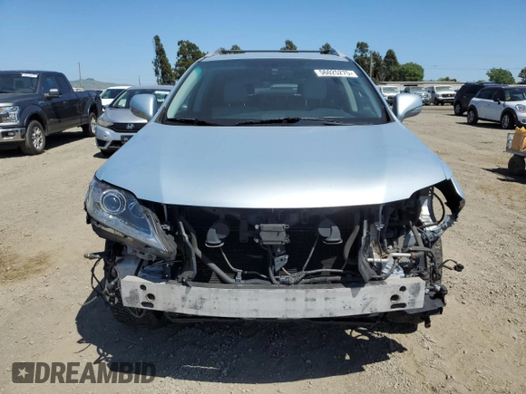 2010 Lexus RX 450h with VIN JTJBC1BA3A2014134, listed as a Copart auction lot 56025275 with 130,471 mi miles and Salvage title. Bid and sale history available at DreamBid. Image 5.