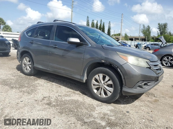 2014 Honda CR-V EX-L with VIN 2HKRM4H70EH619079, listed as a Copart auction lot 49488045 with 182,896 mi miles and Non Repairable. Bid and sale history available at carsss.com. Image 4.