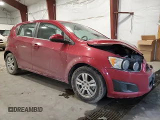 2016 Chevrolet Sonic LT with VIN 1G1JC6SG0G4177586, listed as a Copart auction lot 48156205 with 222,063 mi miles and Salvage Title. Bid and sale history available at carsss.com. Image 4.