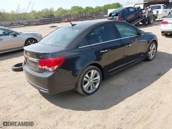 2012 Chevrolet Cruze LTZ with VIN 1G1PH5SC9C7272191, listed as a IAAI auction lot 42072441 with 150,080 mi miles. Bid and sale history available at carsss.com. Image 4.