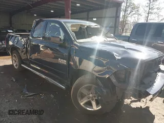 2017 Ram 1500 Express with VIN 1C6RR7FT5HS854092, listed as a IAAI auction lot 41589388 with 97,694 mi miles. Bid and sale history available at carsss.com. Image 1.